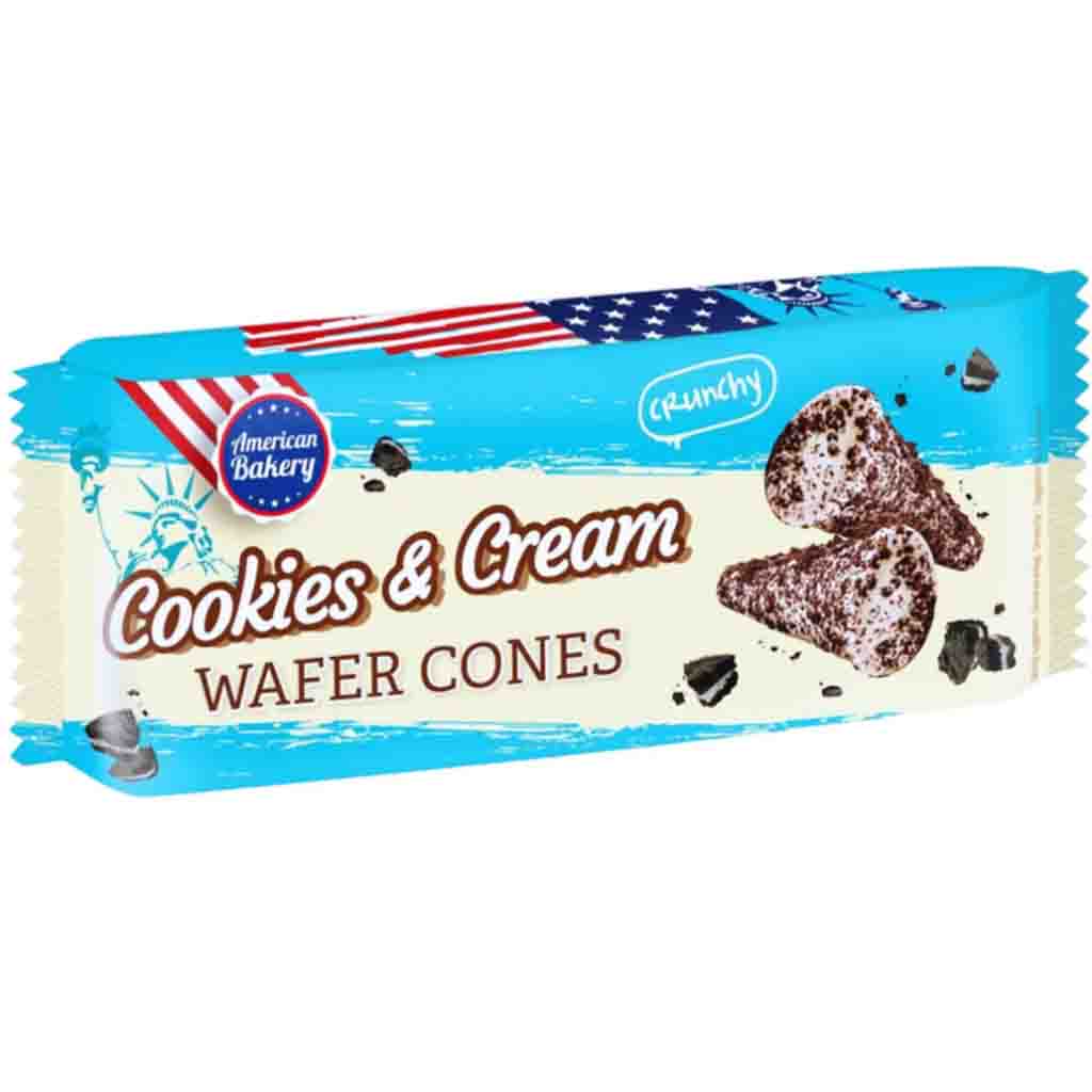 Cookies, Cookies & Cream, Wafer Cones, Snack, Cracker
