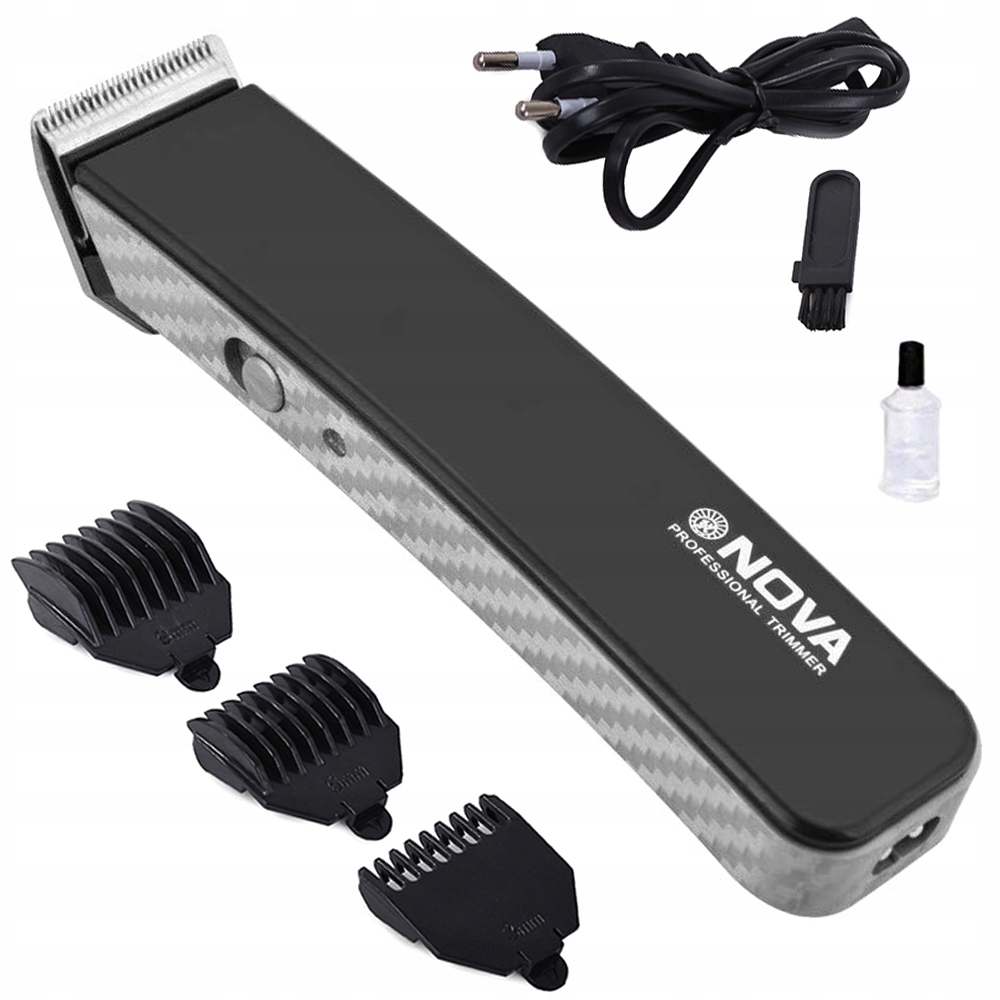 Trimmer, Haartrimmer, kabelgebunden, Ersatzklingen, Ladekabel