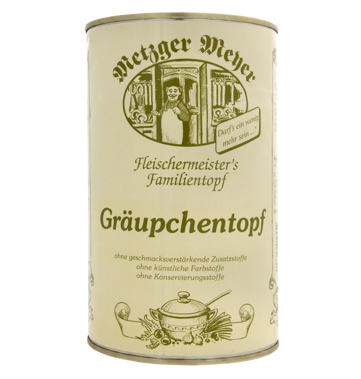 Metzger Meyer Gräupchentopf 1,16 kg MHD 04.02.30