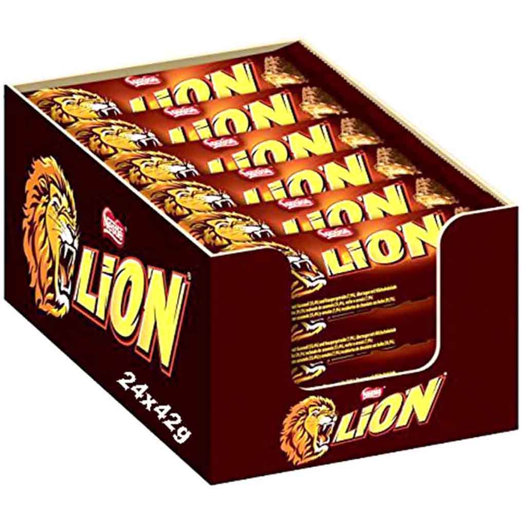 Nestle LION Classic Riegel 24x42g=1008g MHD 30.01.27