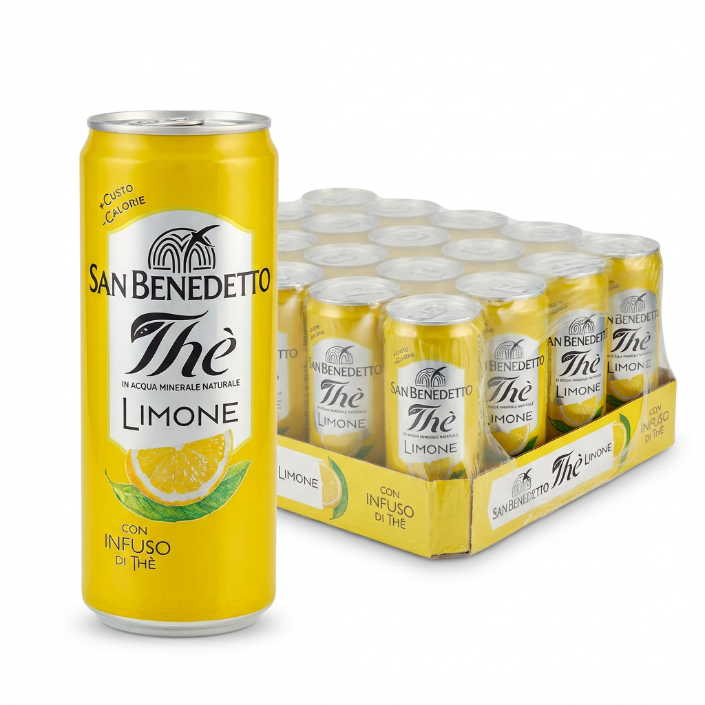 Limonade, Zitrus, Getränk, Aluminiumdose, Packung