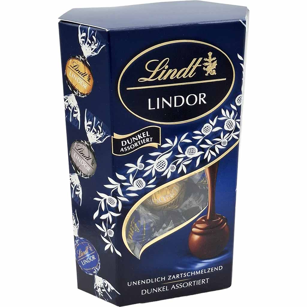 Schokolade, Lindor, Dunkle Schokolade, Verpackung, Kunstvoller Stil