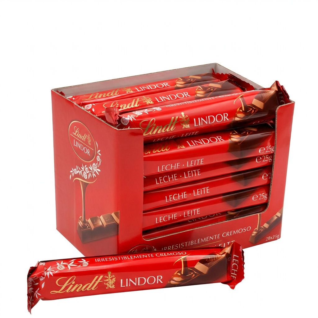 Schokoriegel, Lindt Lindor, Schokolade, Leichtcreme, Pralinenpackung