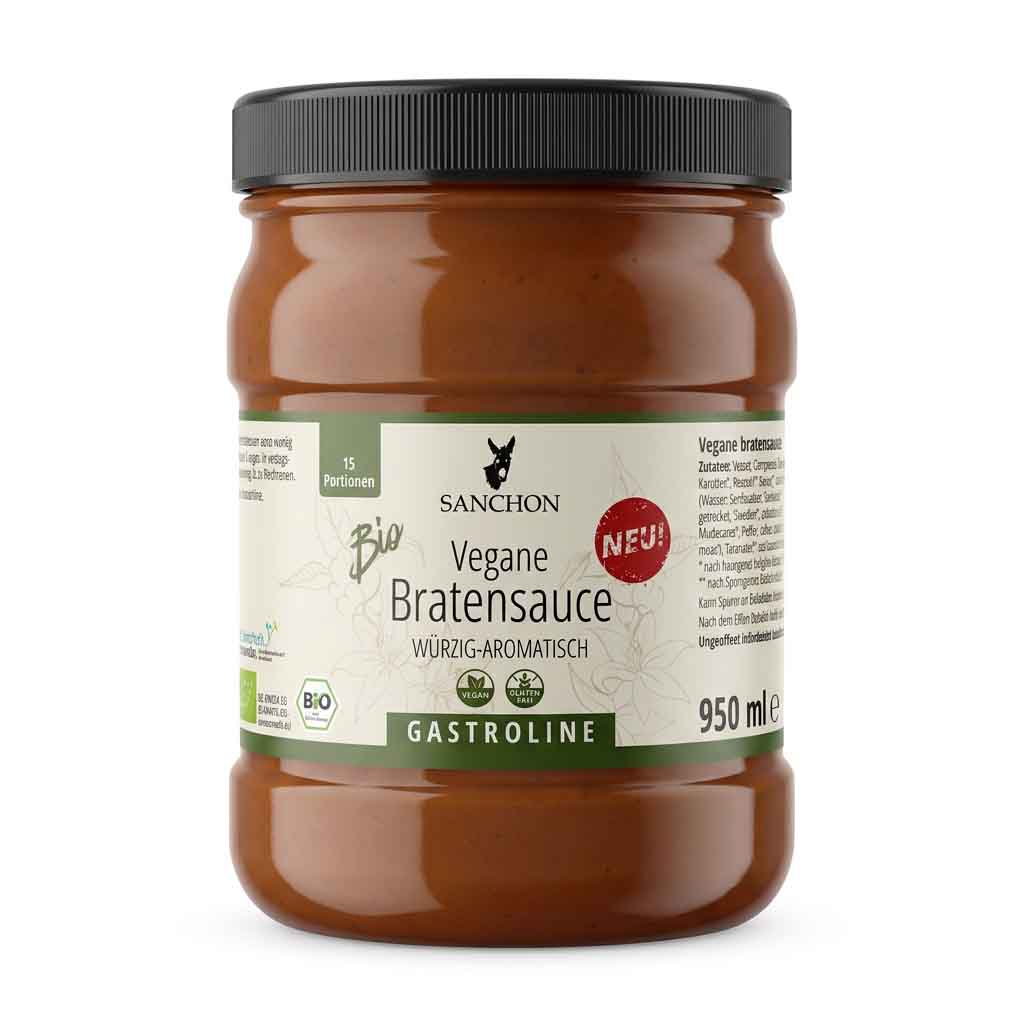 Bratensauce, Vegane Sauce, Glutenfrei, Würzig, Gastroline