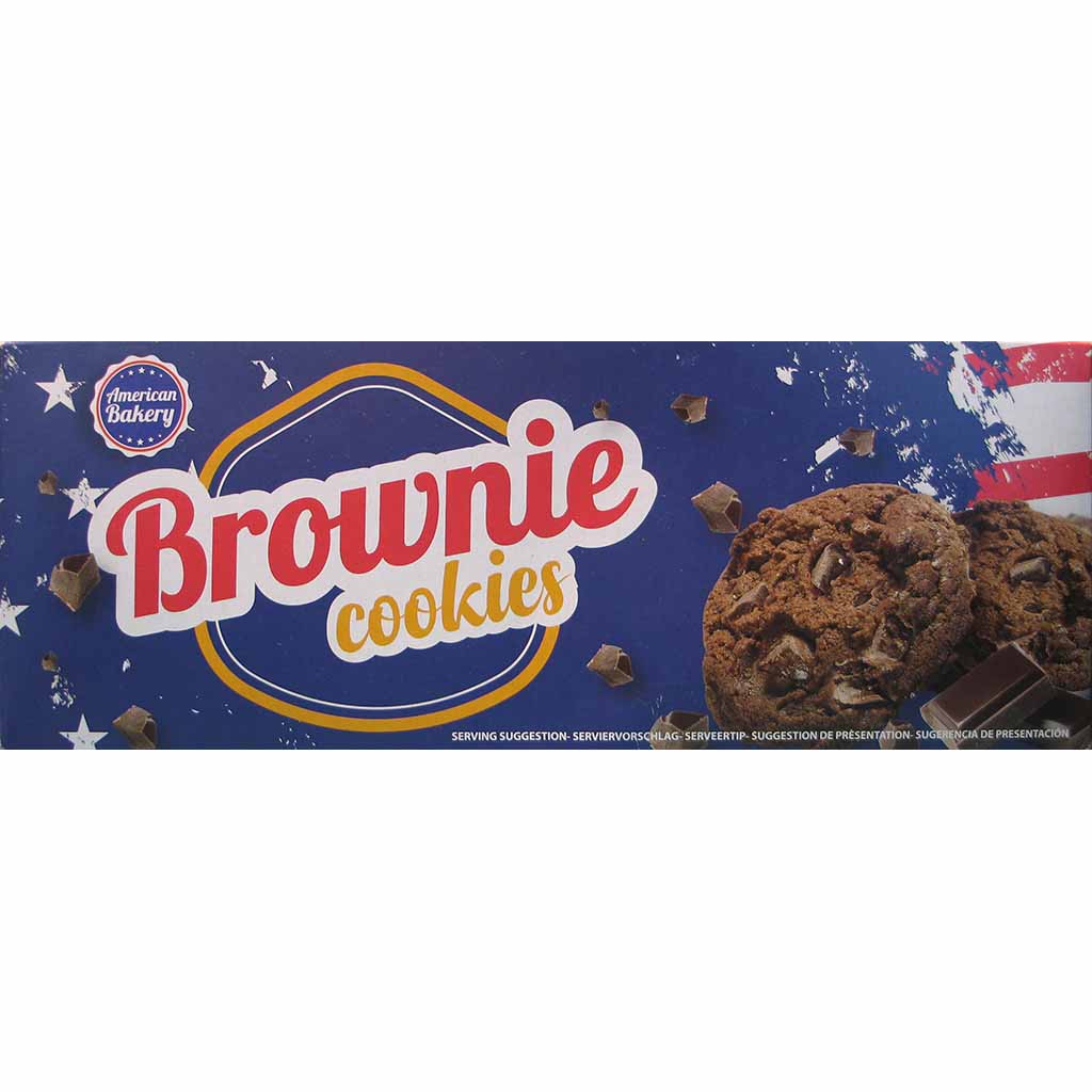 American Bakery Brownie Cookies 106g MHD 29.07.27