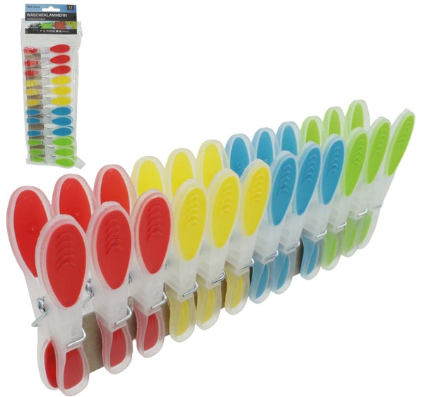 Wäscheklammern, Klammern-Set, Bunte Kleiderklammern, Kleiderklammern, Bunte Wäscheklammern