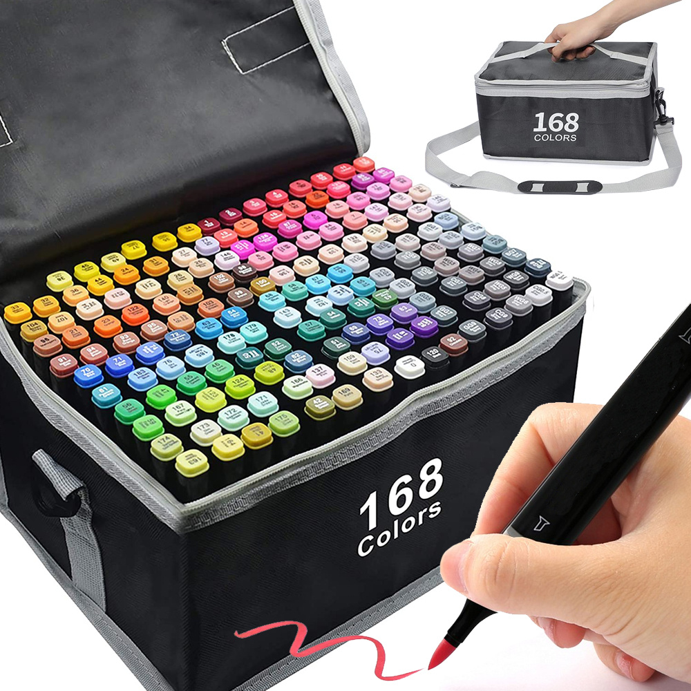 Marker, Stifte, Farbmarker, Kunstbedarf, Farbstifte