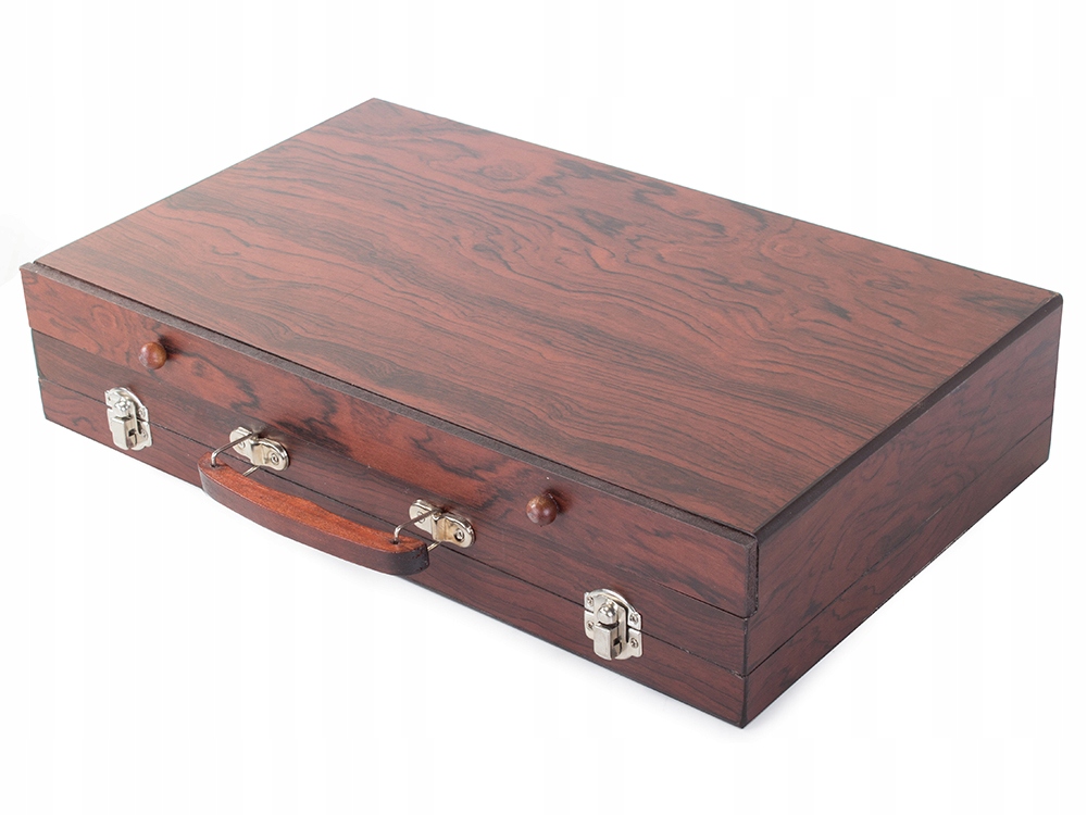 Holzbox, Holzkiste, Aufbewahrungsbox, Koffer-Box, Holzmaserung