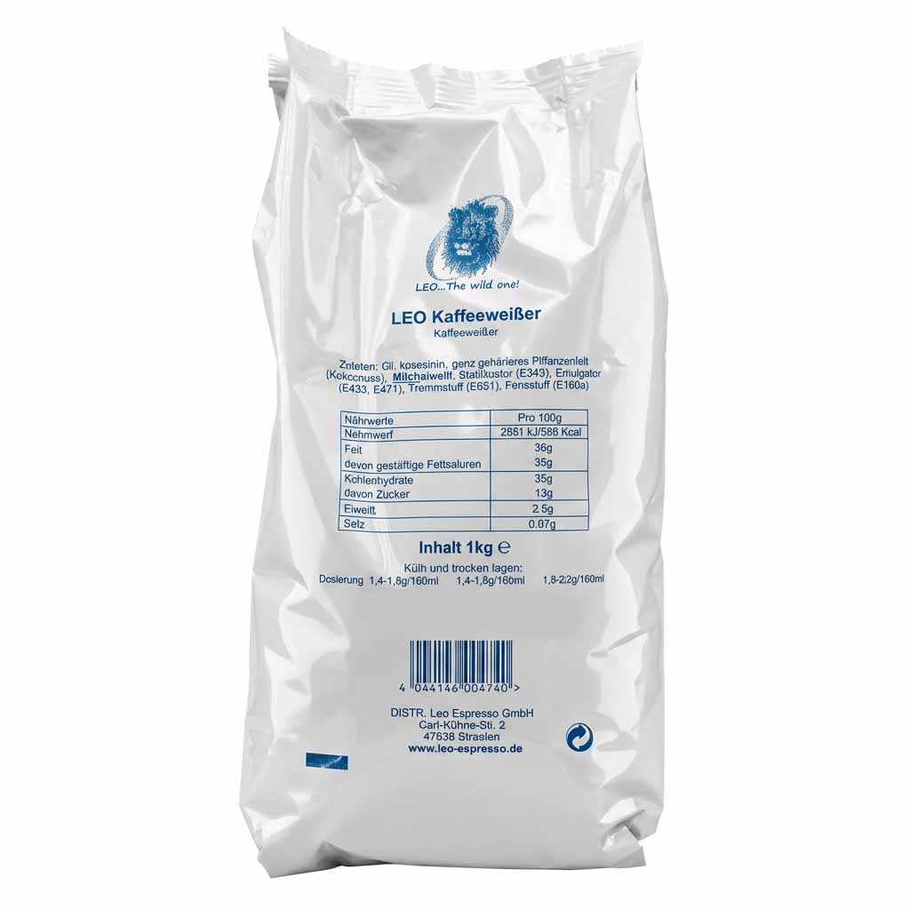 Kaffeeweißer, Kaffeeweißerer, Kaffeezubereitung, 1kg Beutel, Kühlprodukt