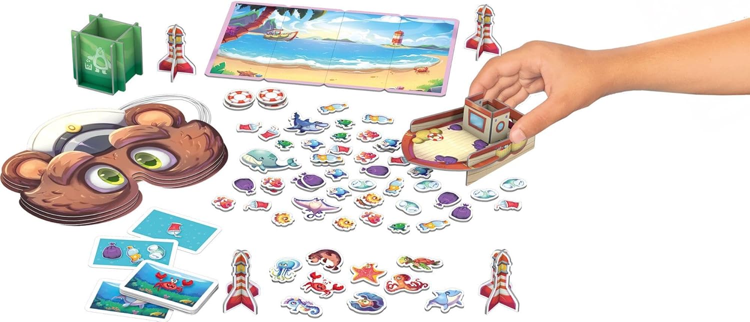 Tier-Spiel, Weltkarten, Puzzles, Matrosenstich, Regale