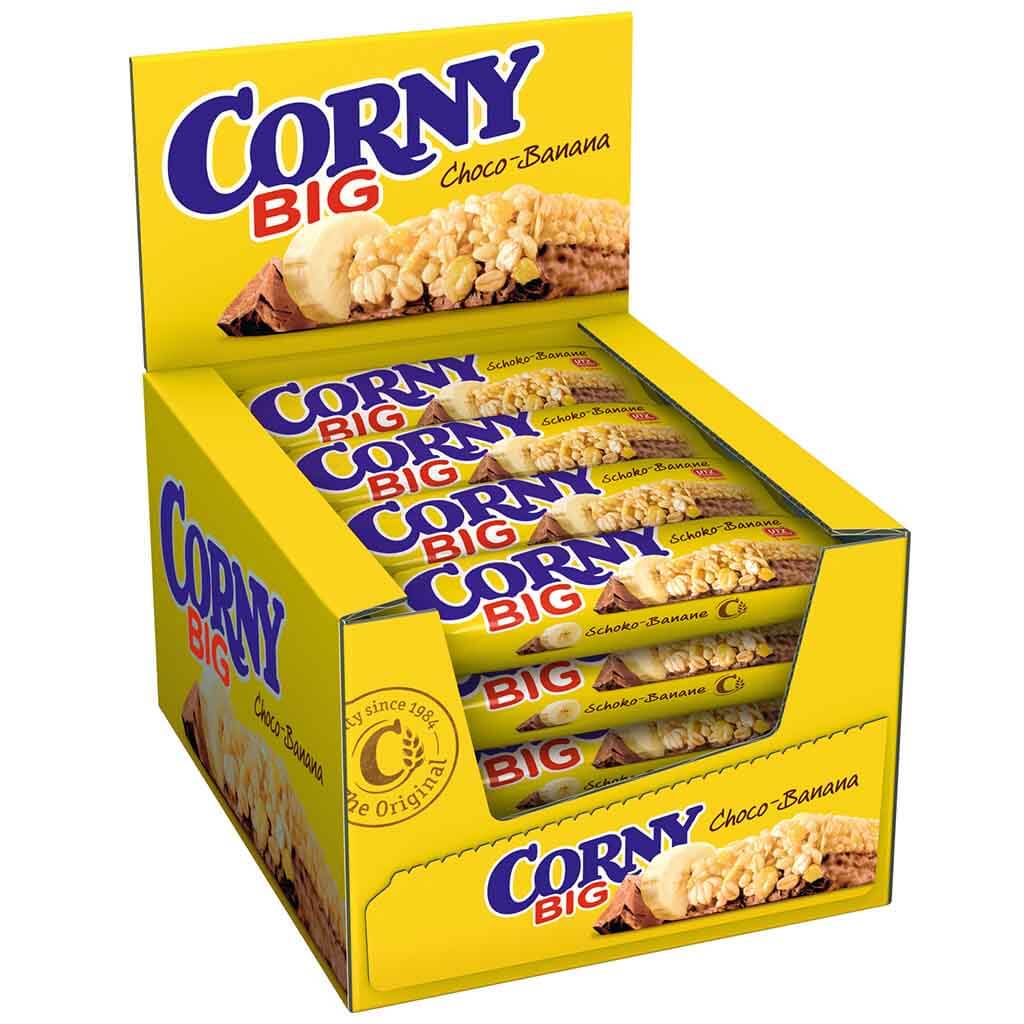 CORNY Big Milchschokolade & Banane 24x50g=1200g MHD 27.05.27