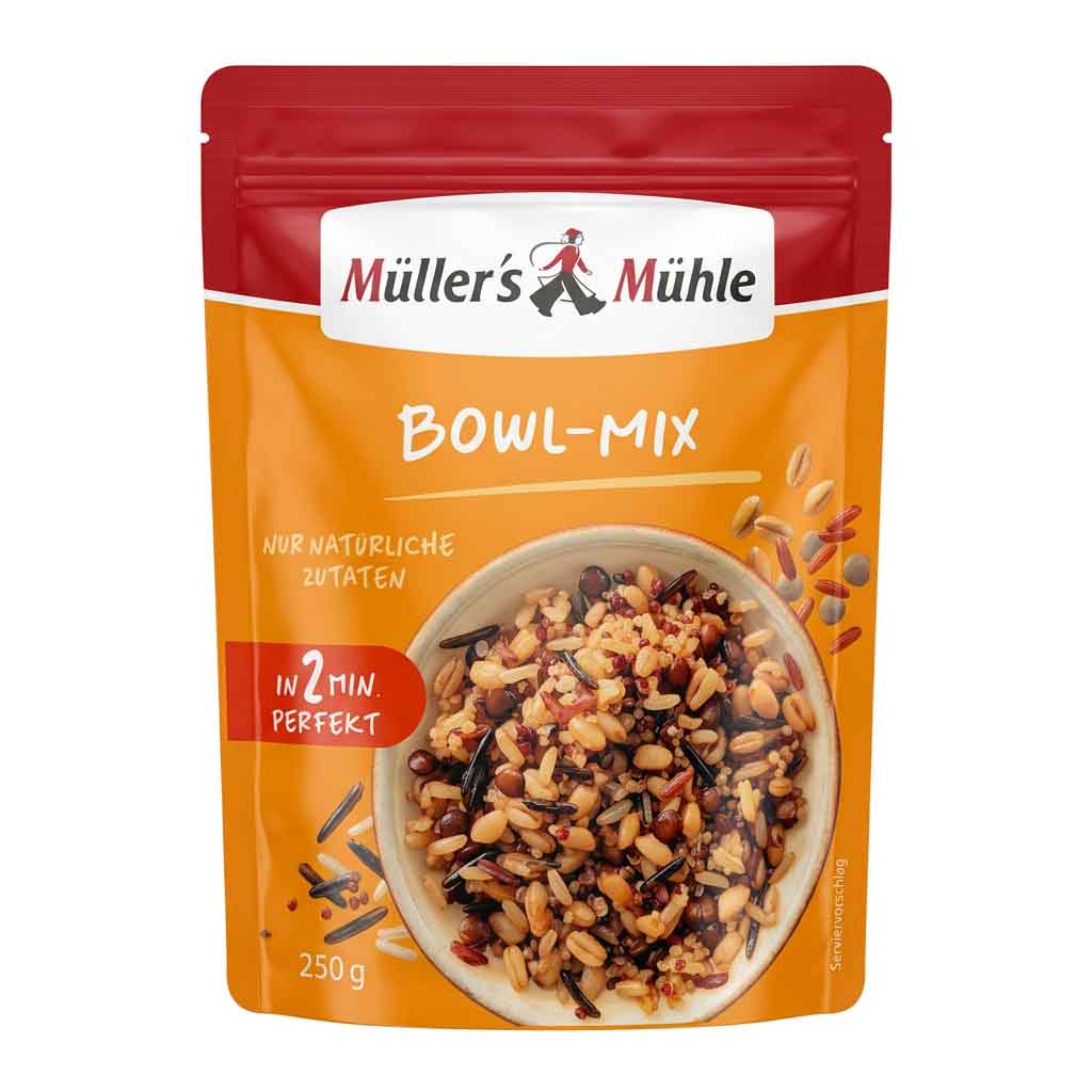 Müsli, Bowl-Mix, Getreide, Trockenfrüchte, 250 g