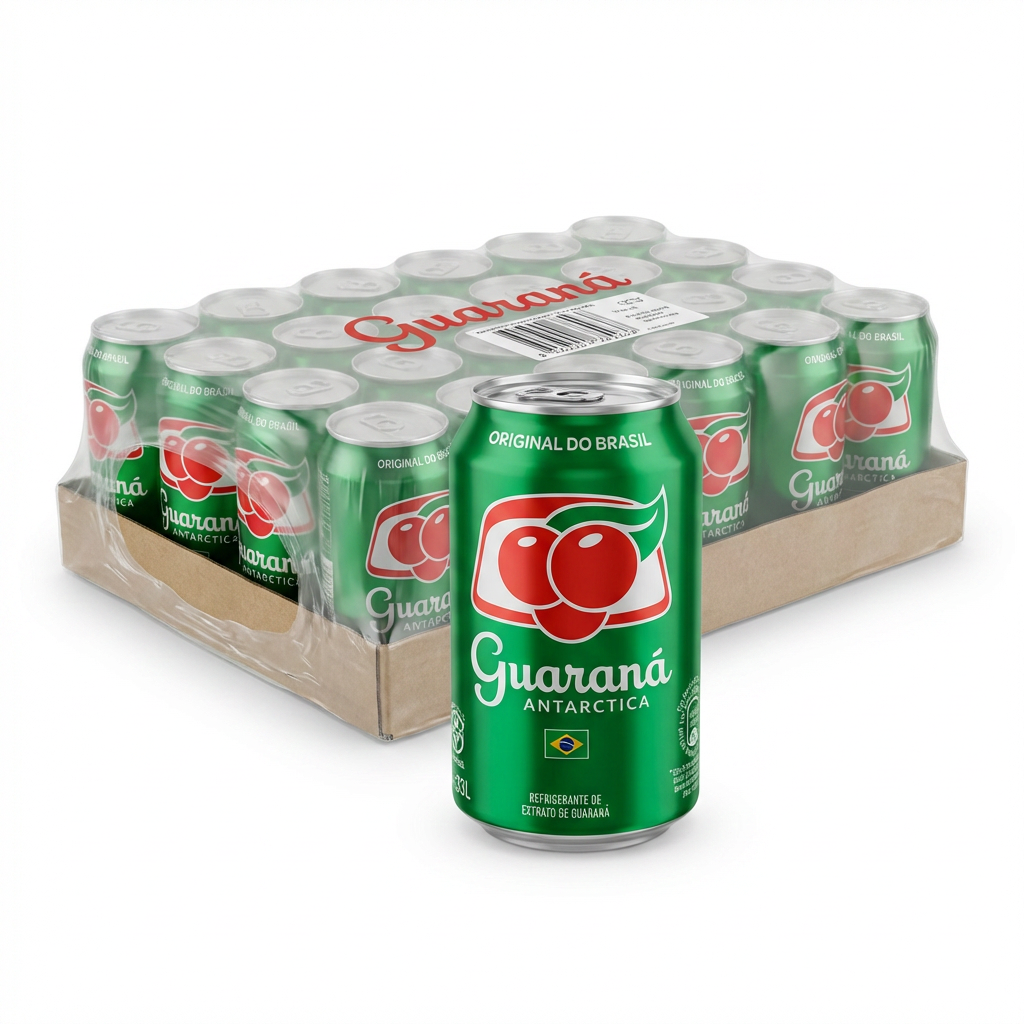 Guaraná, Limonade, Kühles Getränk, Dosen, Kartonsverpackung