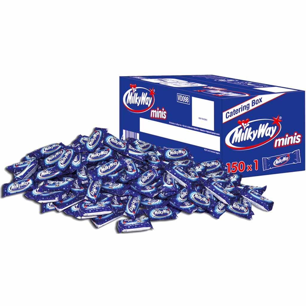 Milky Way Minis 150er Catering Box 2445g