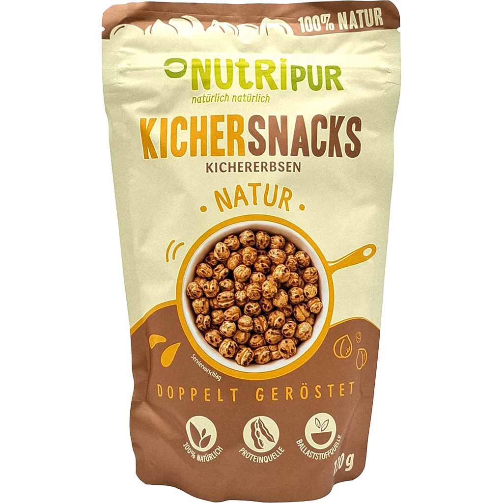 Kichererbsen, Snack, Geröstet, Natur, Kichererbsen-Snacks