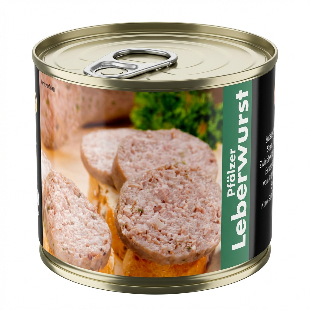 Fleischwurst, Pastete, Konserve, Fertiggericht, Wurstaufschnitt