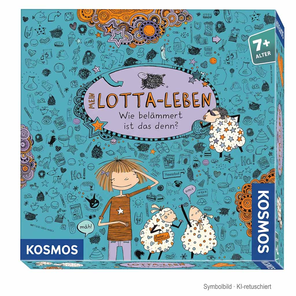 Kinderbuch, Lotta-Leben, Illustrationen, Spielzeugbox, Kosmos Verlag