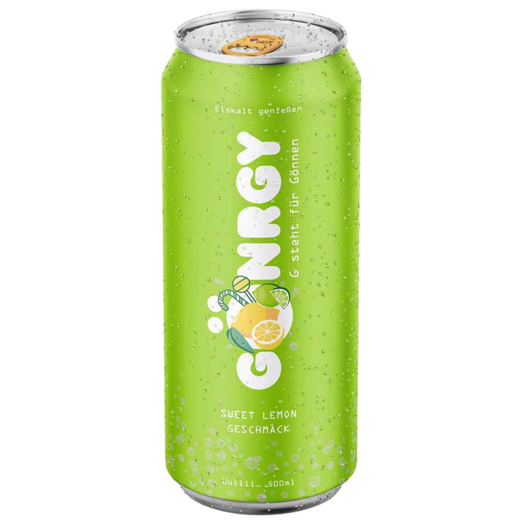 Limonade, Kaltgetränk, Zitrus, Grün, Aluminiumdose