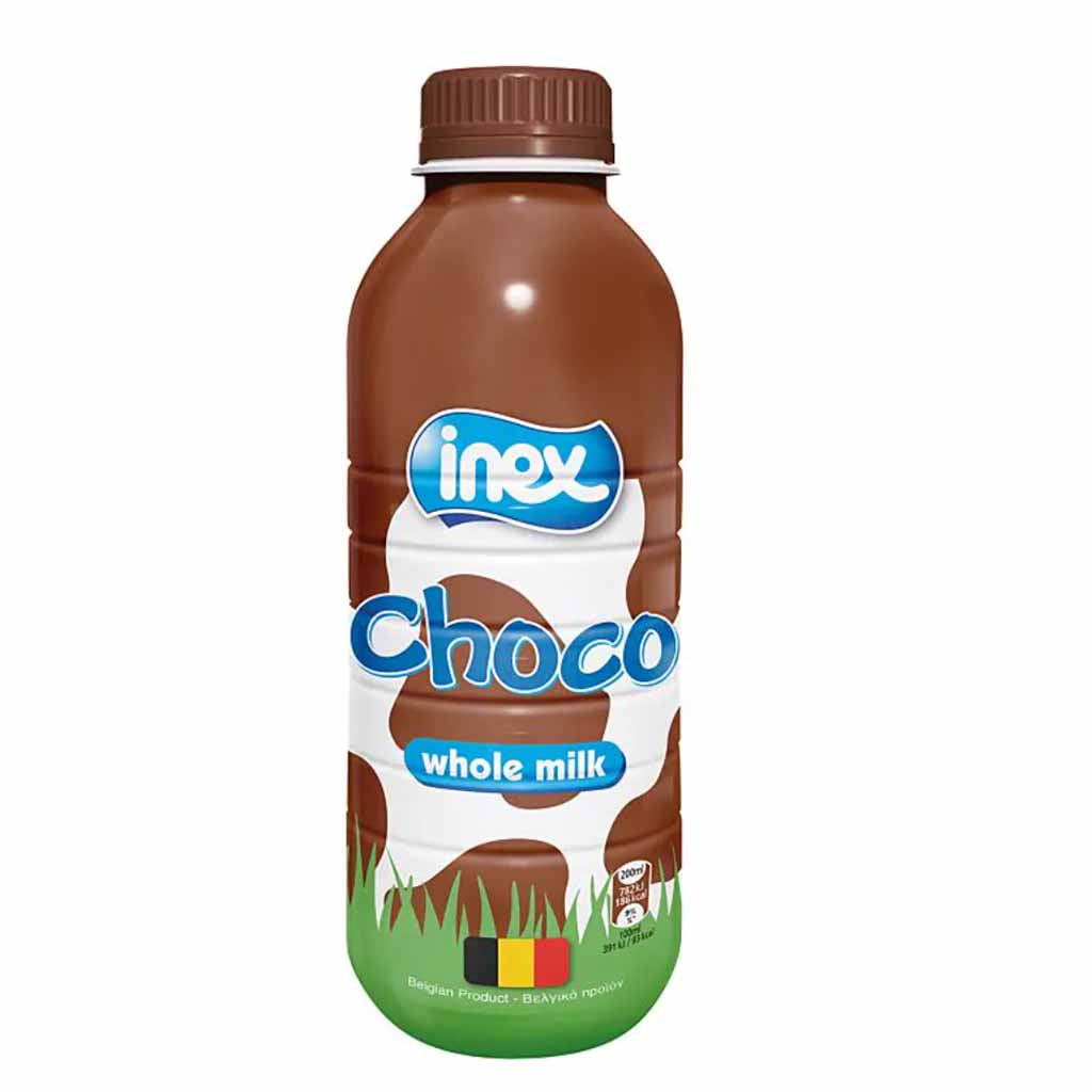 Inex Choco-Milch 3,5% Fett. PET 0,5L MHD 31.03.27