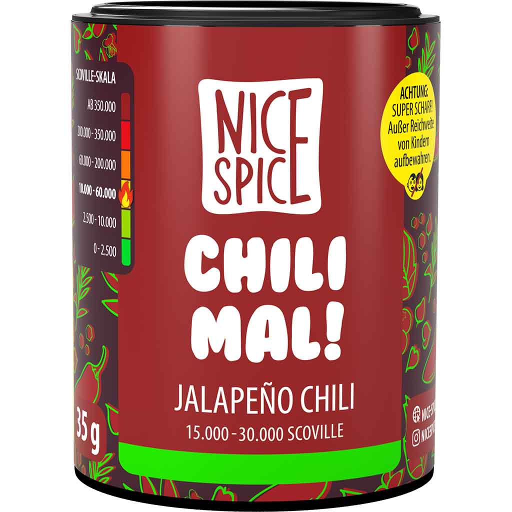 Nice Spice Chili Mal! Jalapeno Chili 35g MHD 30.10.28