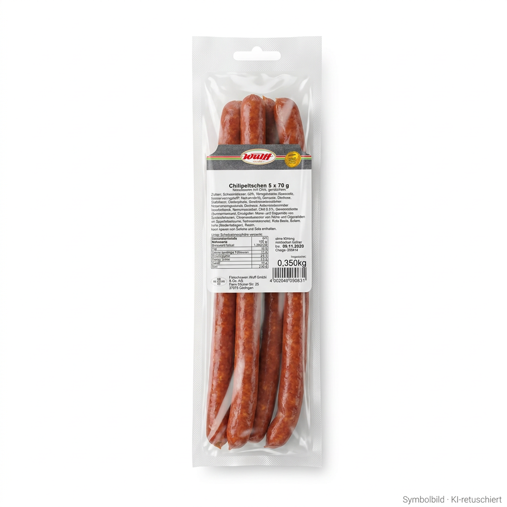 Chiliwurst, Wurst, Rohwurst, Fleischprodukt, Nahrungserzeugnis