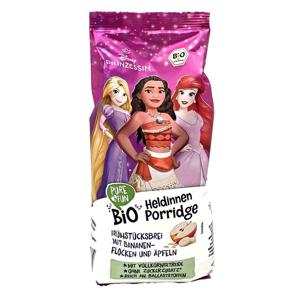 Bio, Poridge, Heldeninnen, Banane, Apfel