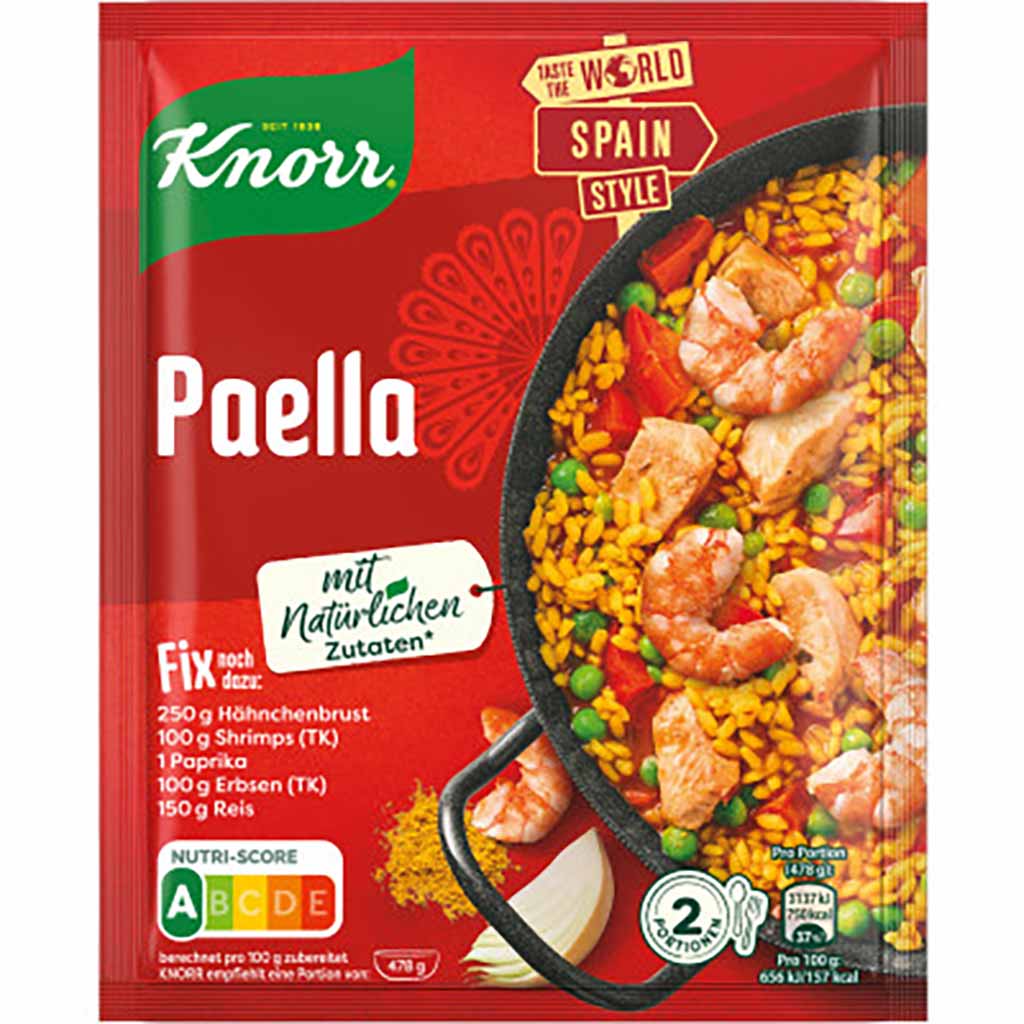 Paella, Fertiges Gericht, Tomate, Schale Pfanne, Reis