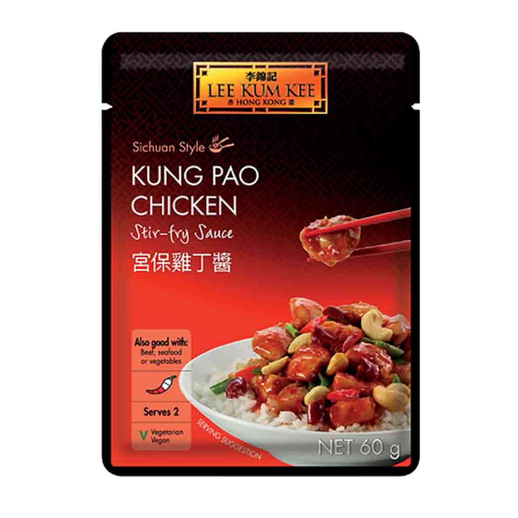 Kung Pao, Hähnchen, Stir-fry, Soße, Netto 60 g