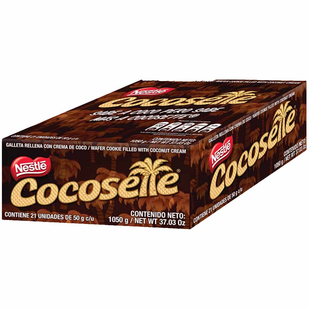 Nestle Cocosette Bars 21x50g = 1050g MHD 10.08.25 | SW41036