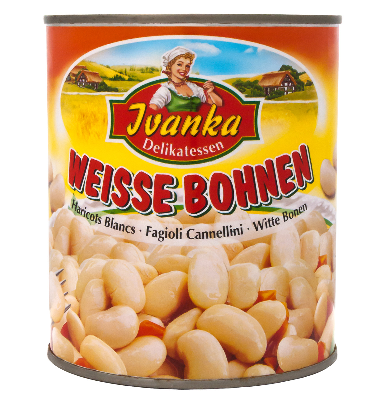 Ivanka Bohnen weiss 800g MHD 31.03.29