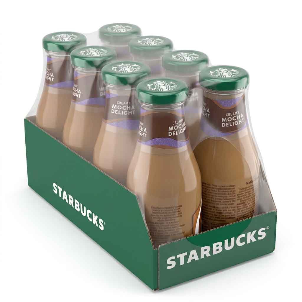 Starbucks, Mocha, Delight, Flasche, Pack