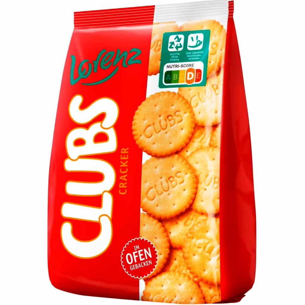 Lorenz Clubs Cracker gesalzen 200g MHD 24.10.26