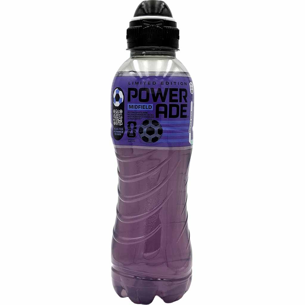 Sportgetränk, Wasserflasche, Limitierte Edition, Lila Flüssigkeit, Trinkflasche