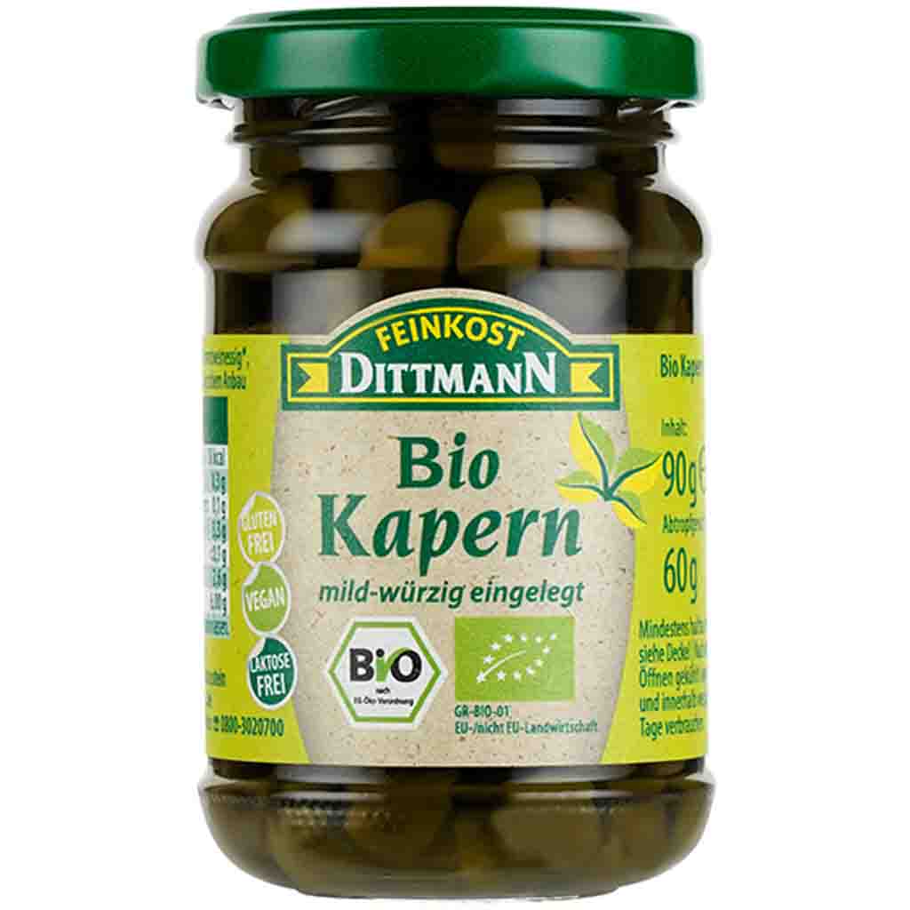 Dittmann Bio Kapern 60g MHD 29.01.28 | SW40761