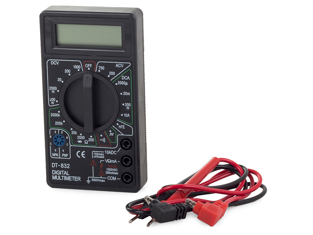 Digitaler Multimeter-Tester mit LCD-Signal