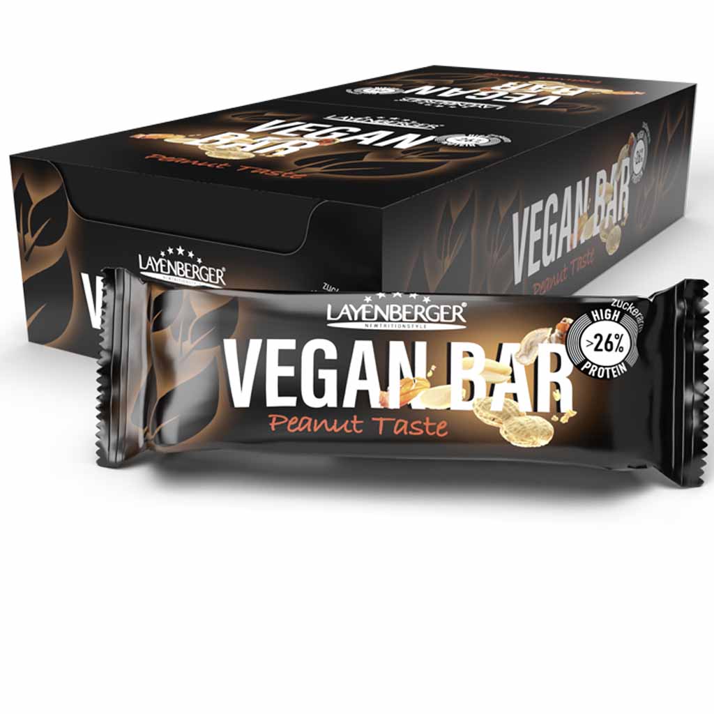 Layenberger Vegan Riegel Erdnuss 18x35g=630g