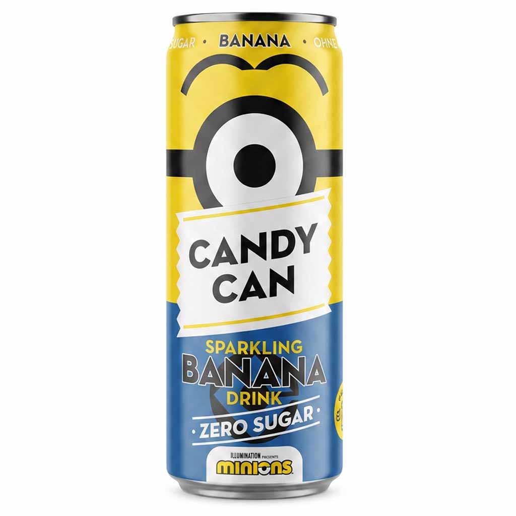 Minion, Dosen-Getränk, Limonaden-Dose, Minions-Design, Zero Sugar