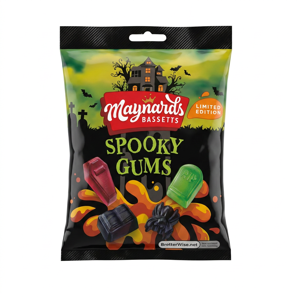 Snack, Gums, Halloween, Spooky, Gummy candies