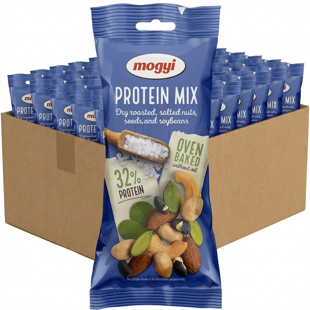 Protein-Mix, Nuss-Mix, Ofengebacken, 32% Protein, gesalzene Nüsse