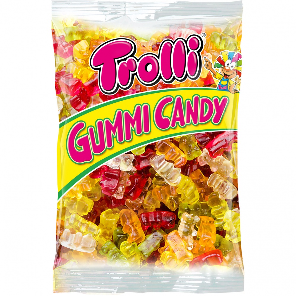 Trolli Gummi Bears Bärchen 1kg Fruchtgummi MHD 25.03.27