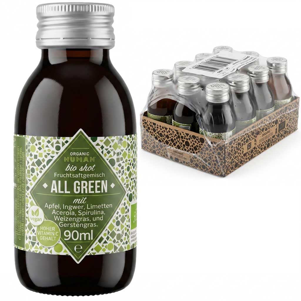 Fruchtpflanzen-Saft, All Green, bio, 90ml, organic