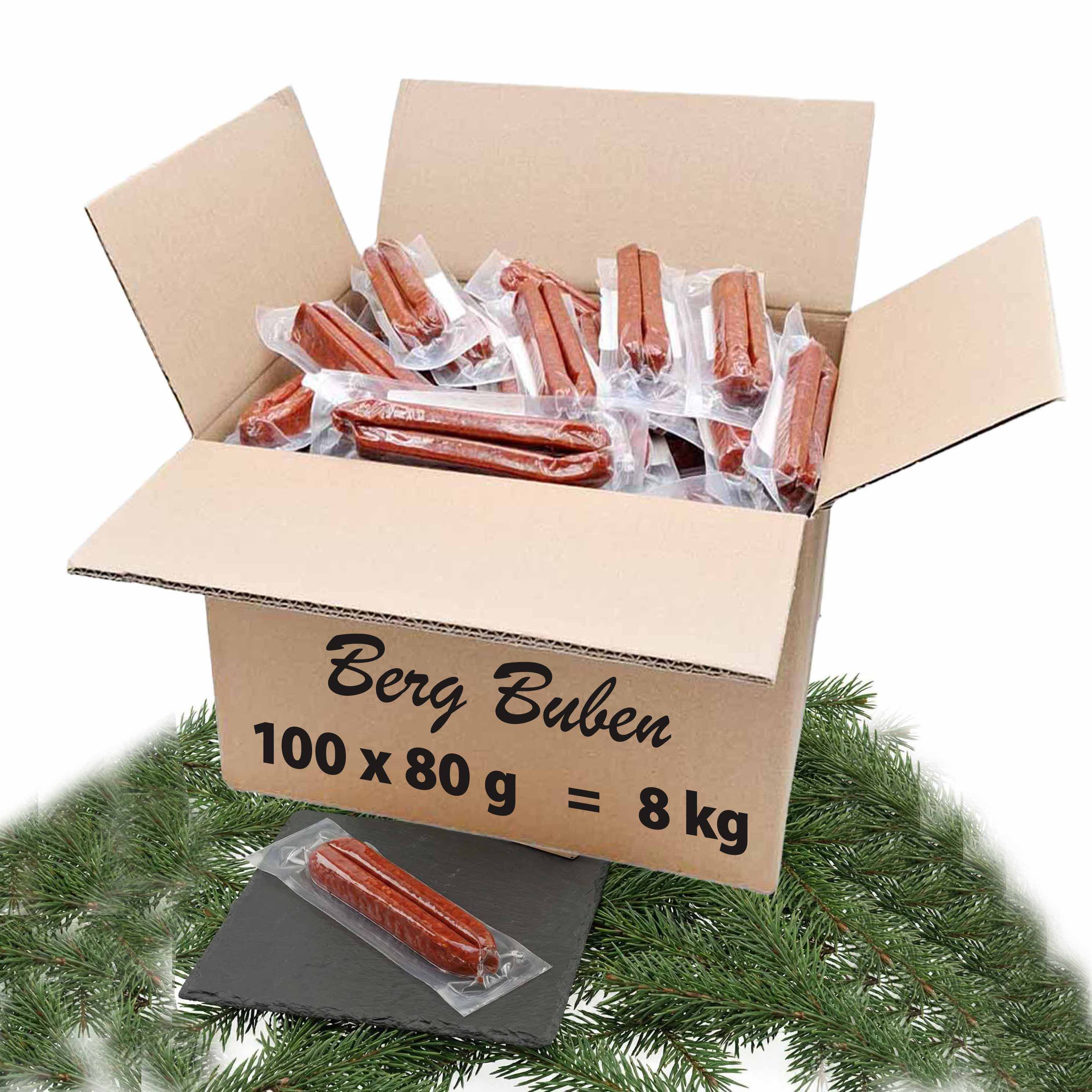 Wurst, Räuchersausschnitt, Salsiccia, Vakuumverpackung, Boxenware