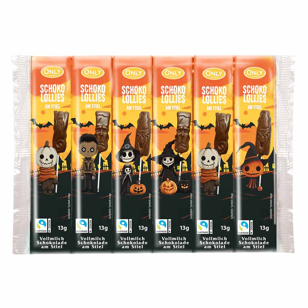 Halloween, Schokolade, Schokokuss?, Vollmilch, Lolly