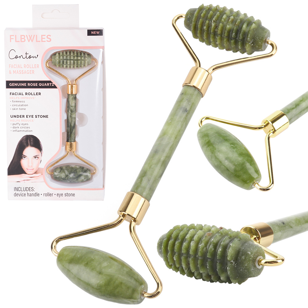 Jade Roller Gesichtsmassagegerät
