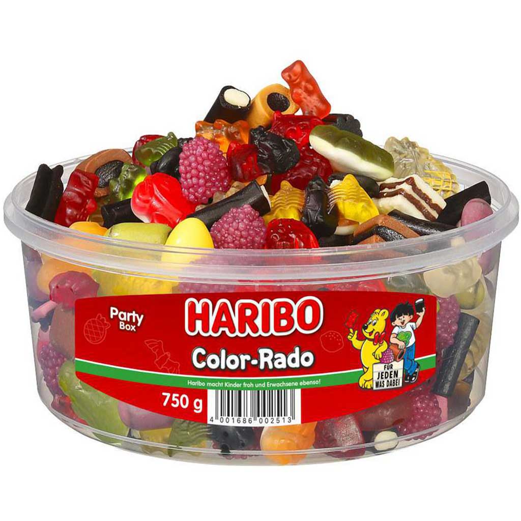 Haribo Color-Rado Party Box 750g