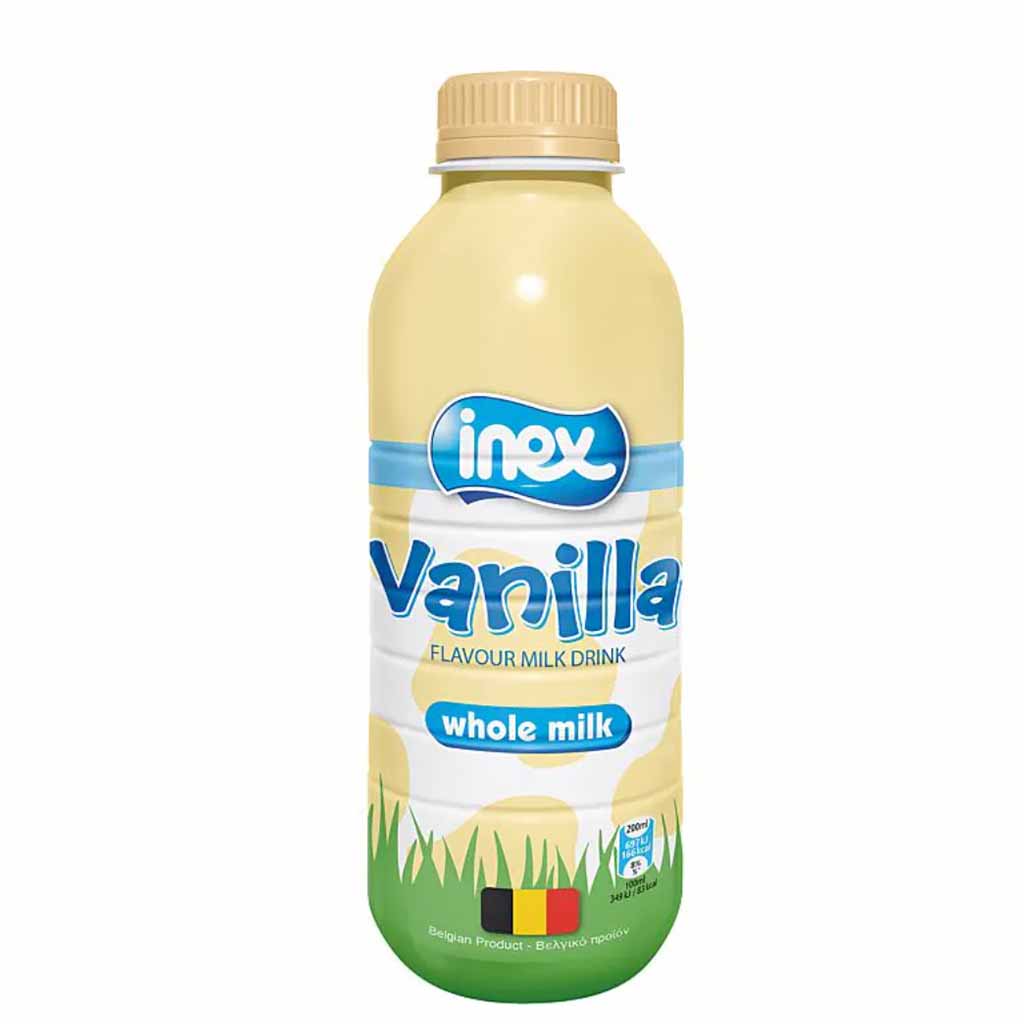 Inex Vanille-Milch 3,5% Fett. PET 0,5L MHD 31.01.27