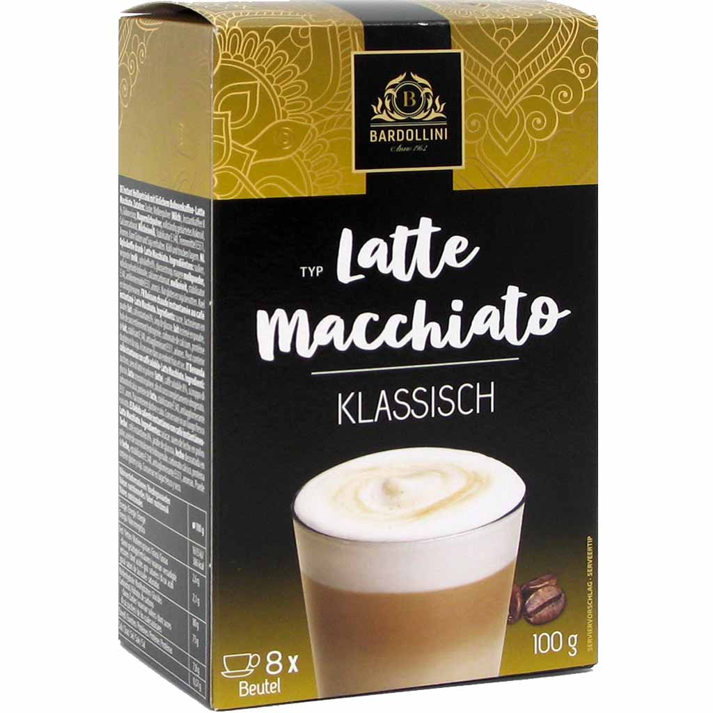 Bardollini Latte Macchiato klassisch 8er 100g MHD 14.11.27