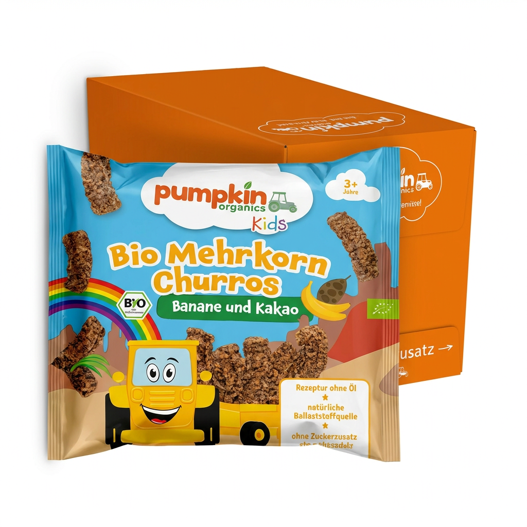 Bio, Mehrkorn, Churros, Banane, Kakao