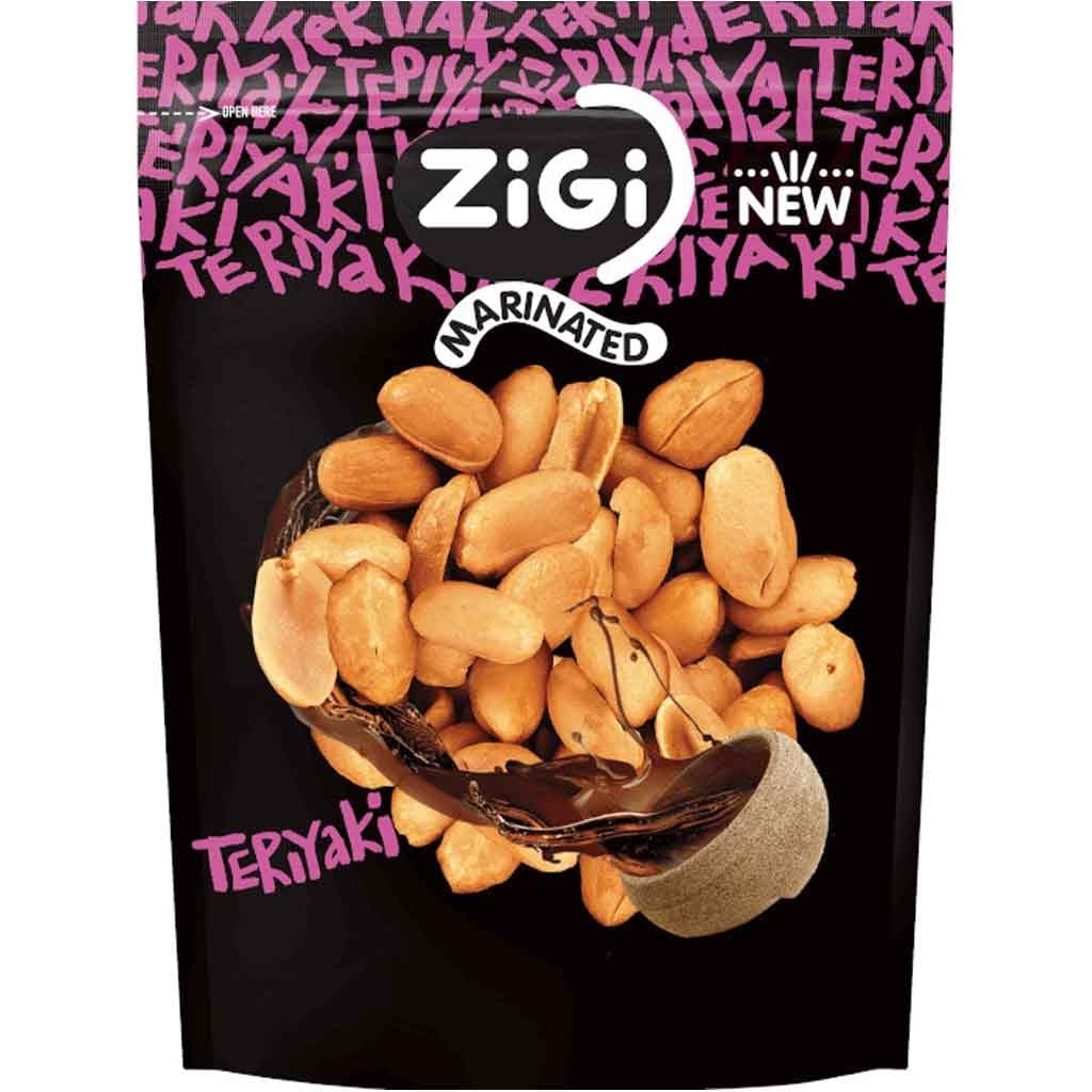 ZiGi Erdnüsse mariniert Teriyaki 70g MHD 20.03.27