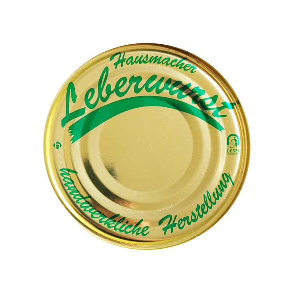 Schwarzwälder Hausmacher Leberwurst 400g Goldglanzdose MHD 22.05.27